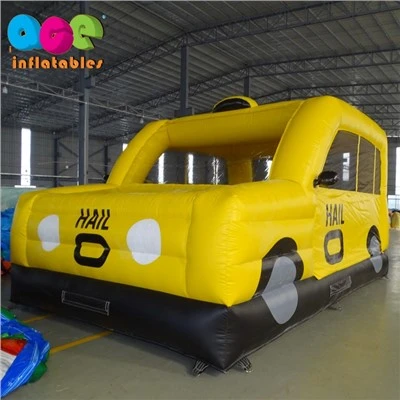 Casa inflable de la despedida del taxi